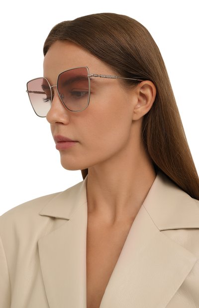 Солнцезащитные очки BURBERRY розового цвета по цене 31050 руб., арт. 3143-10058D, фото 2 Солнцезащитные очки BURBERRY, арт. 3143-10058D, фото 2