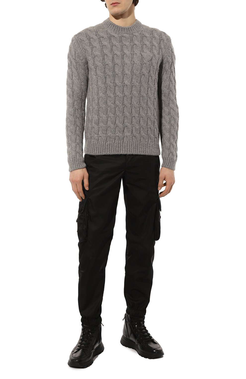 Свитер из шерсти альпака PRADA, арт. UMB343-10HZ-F0031-212, фото 2