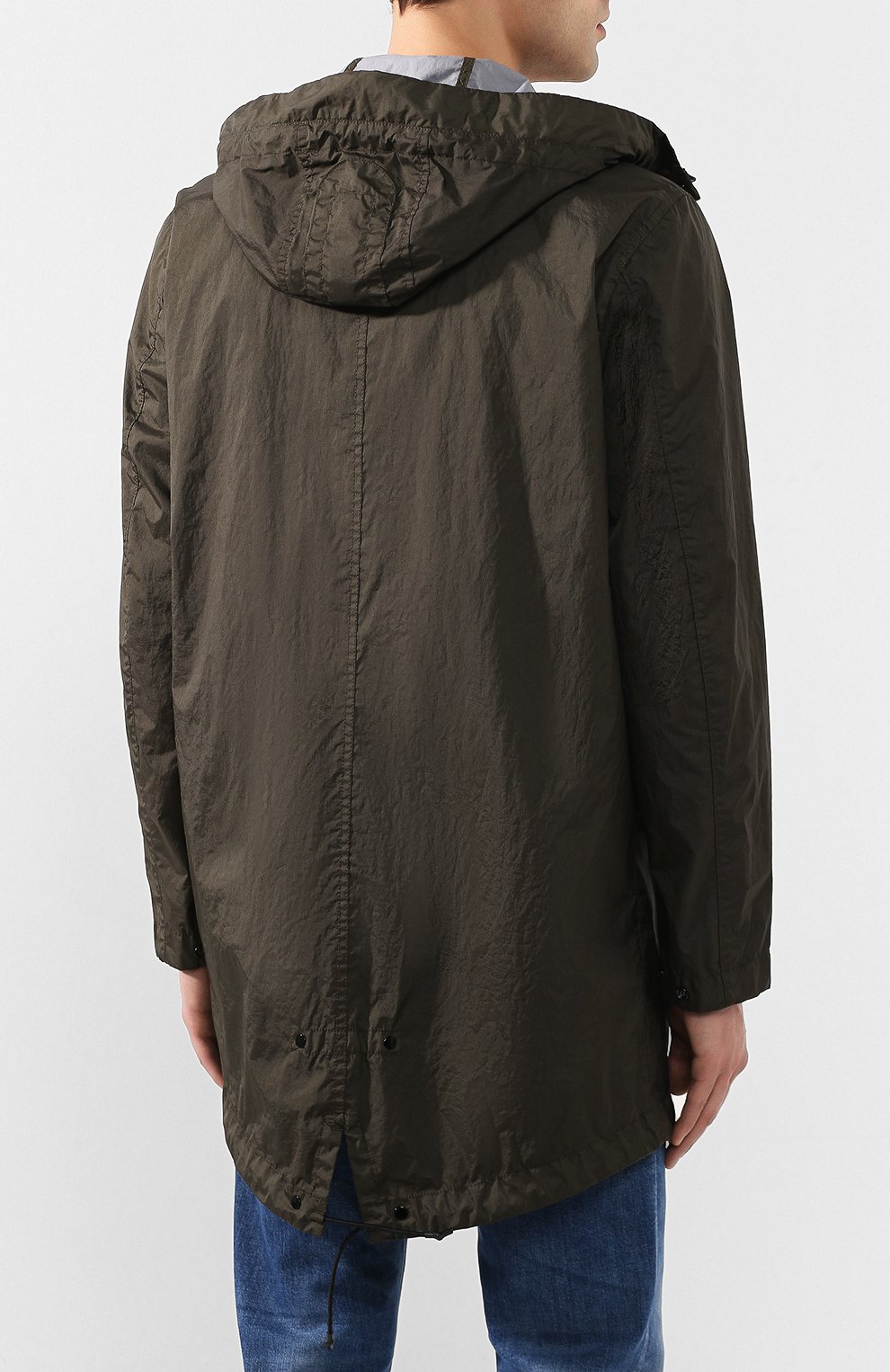 Парка STONE ISLAND хаки цвета по цене 79950 руб., арт. 721570323, фото 4 Парка STONE ISLAND, арт. 721570323, фото 4