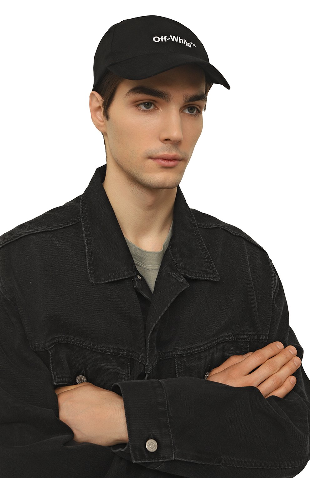 Бейсболка OFF-WHITE, арт. OMLB041C99FAB003, фото 2