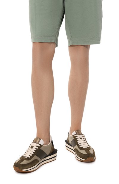 Комбинированные кроссовки james TOM FORD, арт. J1292/LCL134, фото 3