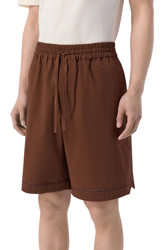 Шорты Drole De Monsieur K-BS178-C0278-BN Коричневый  K-BS178-C0278-BN Фото 3