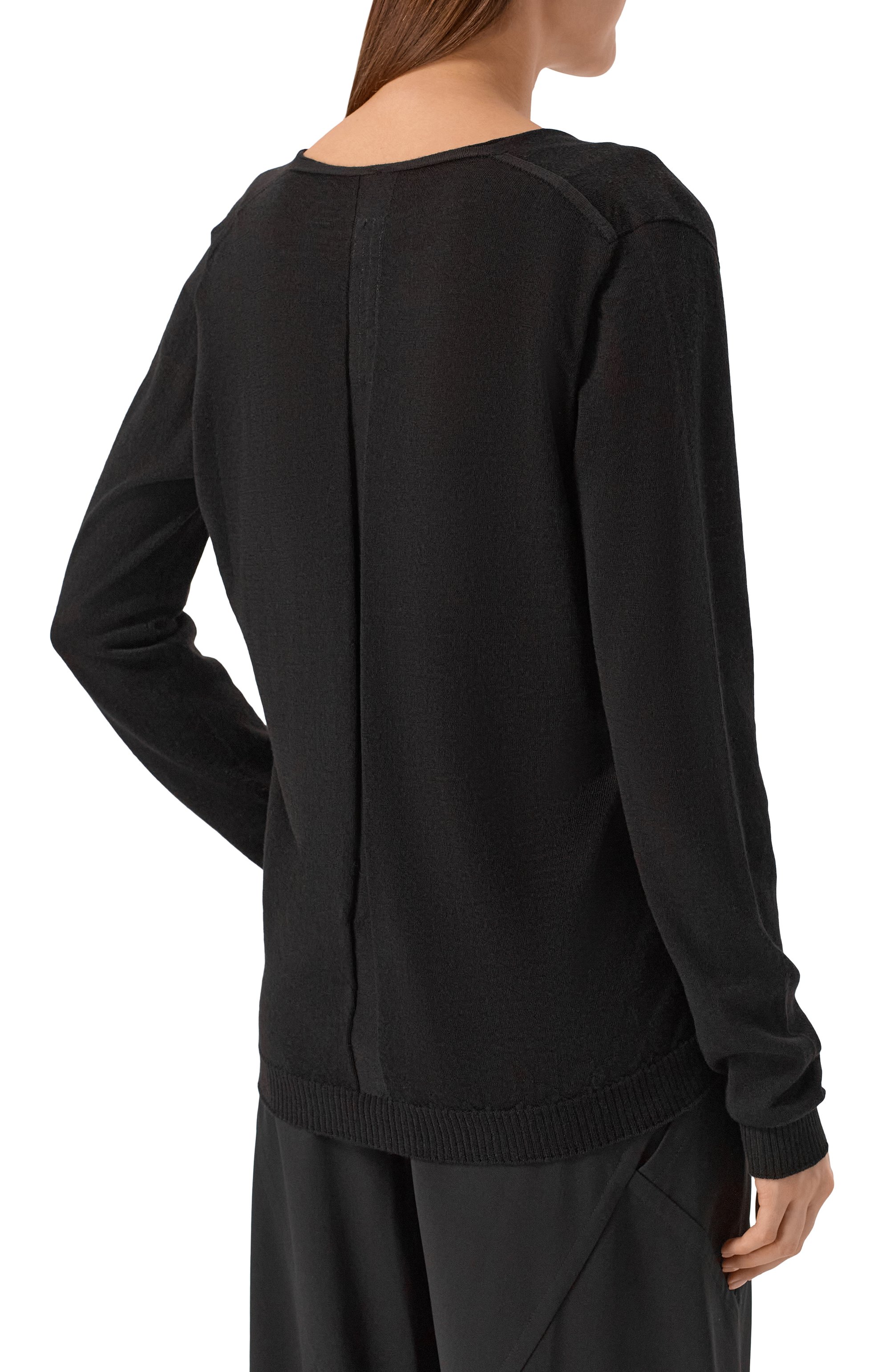 Шерстяной пуловер RICK OWENS, арт. RP01F6623/M, фото 4