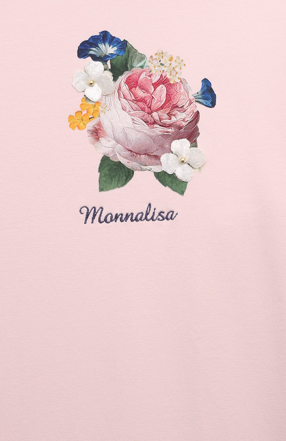 Хлопковое платье MONNALISA, арт. 19D905, фото 3