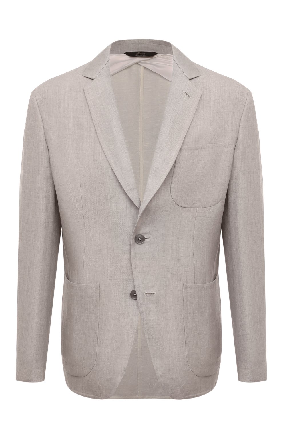 Пиджак изо льна и шерсти BRIONI, арт. SGPC0LPB106, фото 1