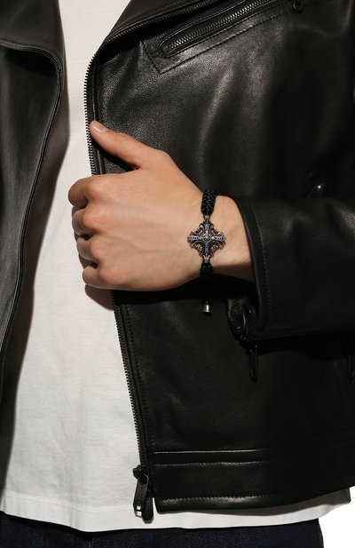 Текстильный браслет возрождение империи GL JEWELRY черного цвета по цене 13860 руб., арт. M450005-S97-327, фото 2 Текстильный браслет возрождение империи GL JEWELRY, арт. M450005-S97-327, фото 2