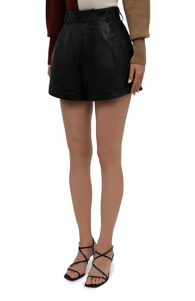 Кожаные шорты MANOKHI, арт. A000011, фото 3