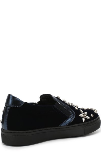 Текстильные слипоны с металлизированной отделкой и кристаллами MISSOURI, арт. 11654/27-30, фото 3