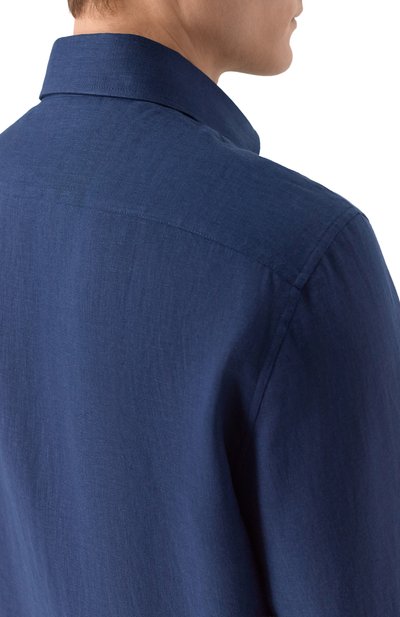 Льняная рубашка BRUNELLO CUCINELLI, арт. MM6840627, фото 5