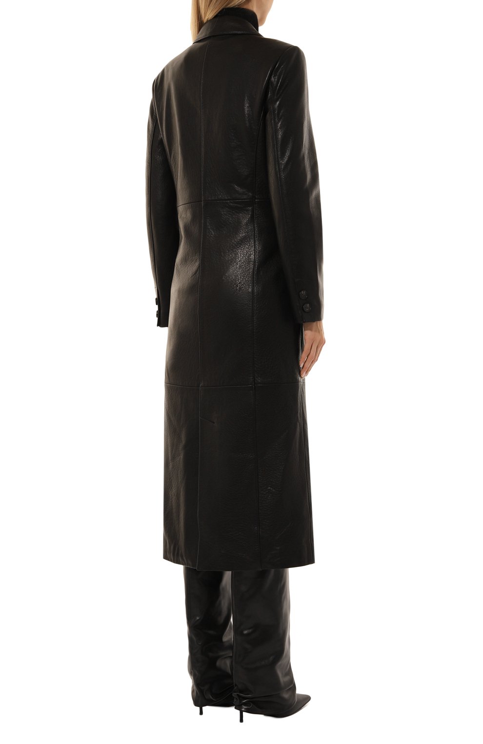 Кожаное пальто PERVERT, арт. PE24/LC01/60-15, фото 4