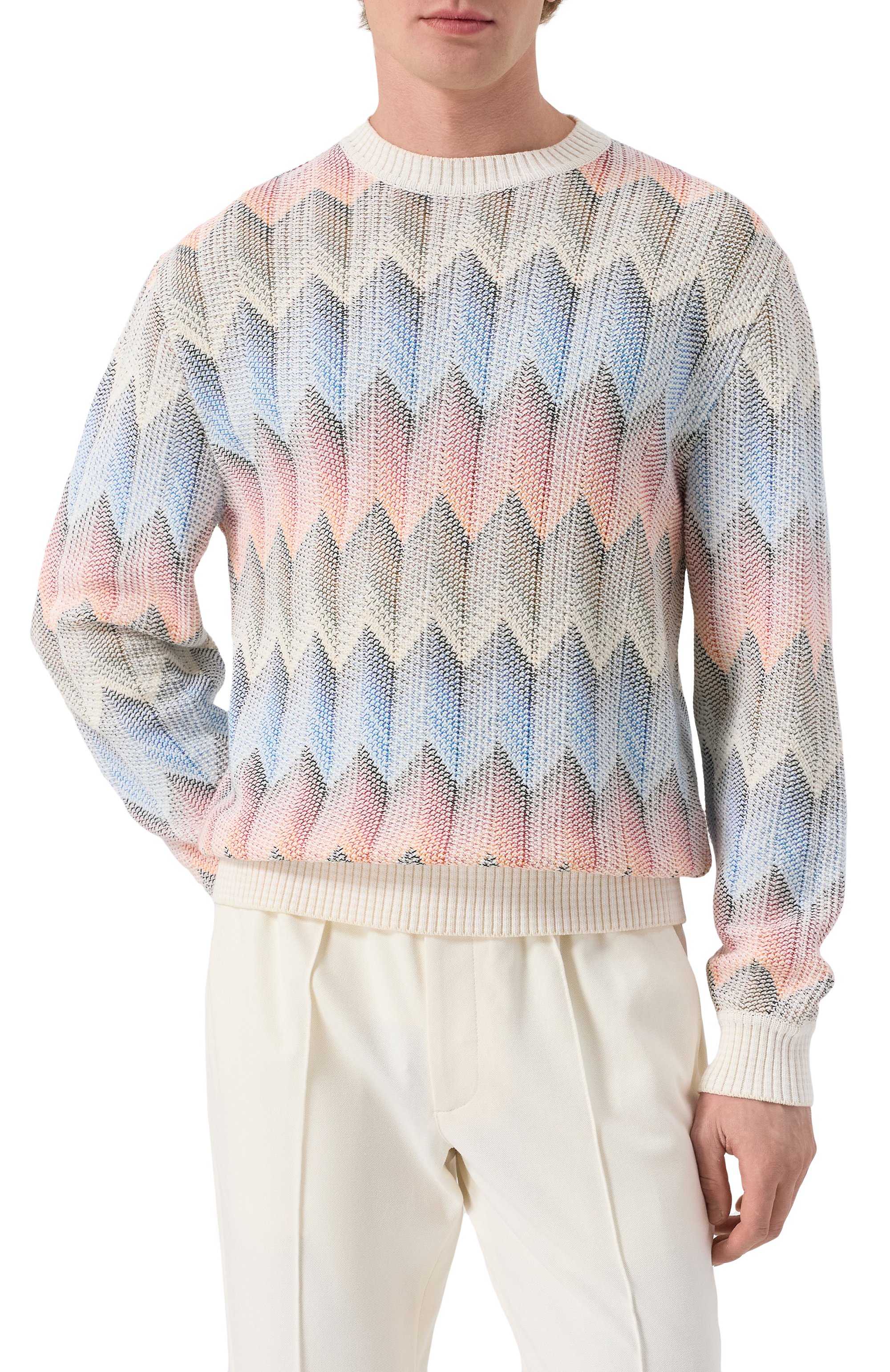 Хлопковый джемпер MISSONI, арт. US25SN0H/BC0050, фото 3