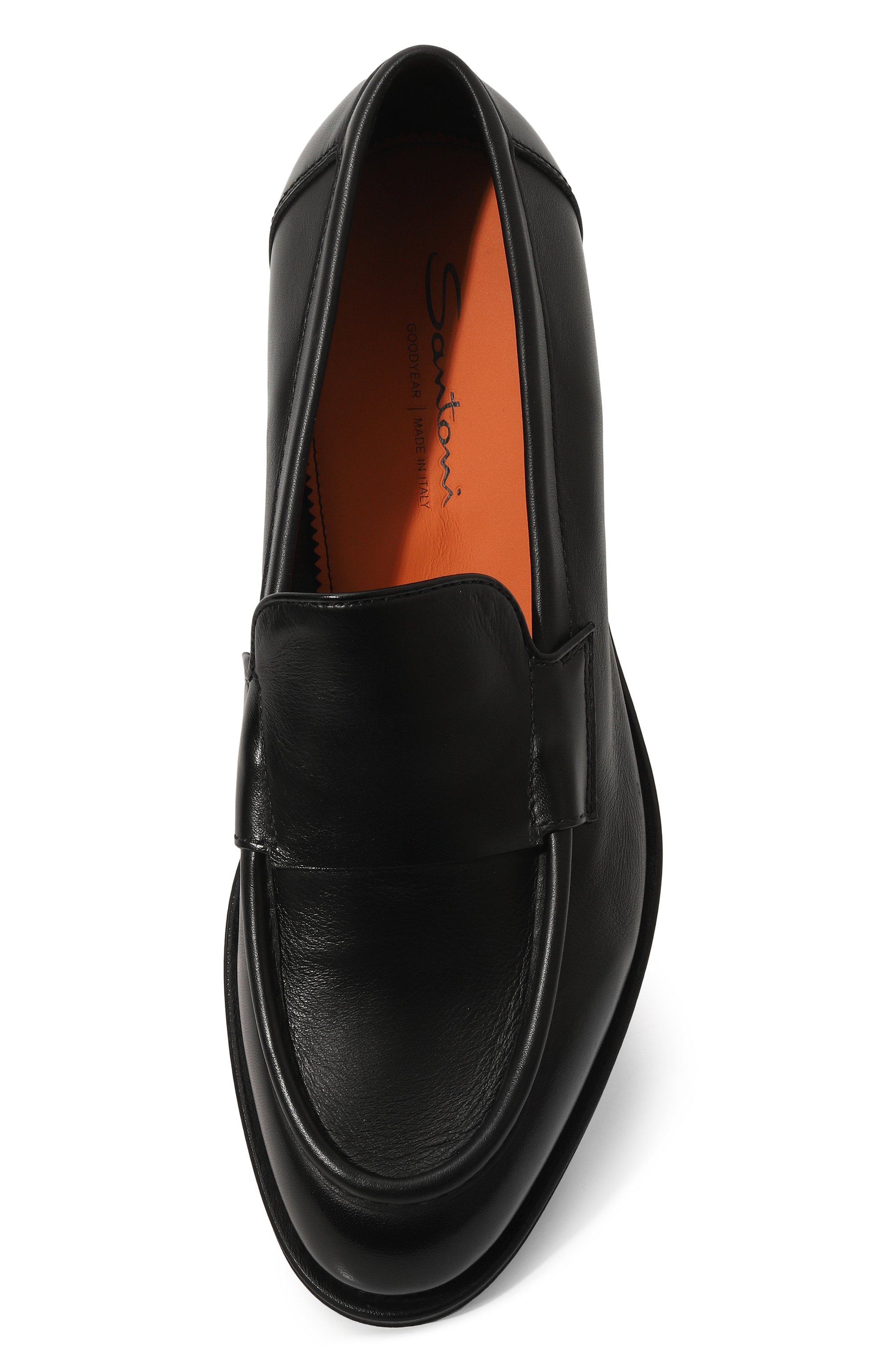 Кожаные лоферы colin SANTONI, арт. MCCG18357PD5SSG6N01, фото 6