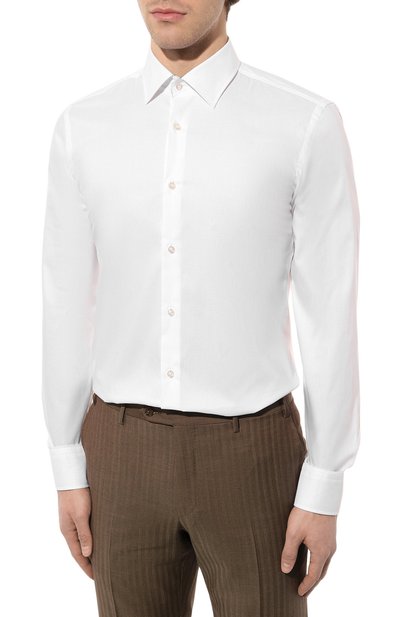 Хлопковая сорочка BOSS, арт. 50484241, фото 4