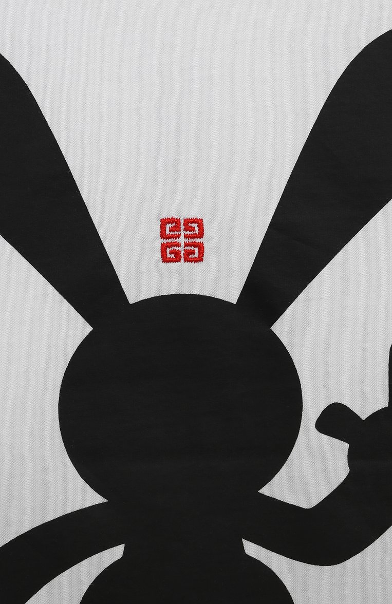 Хлопковая футболка GIVENCHY, арт. H25459/6A-12A, фото 3