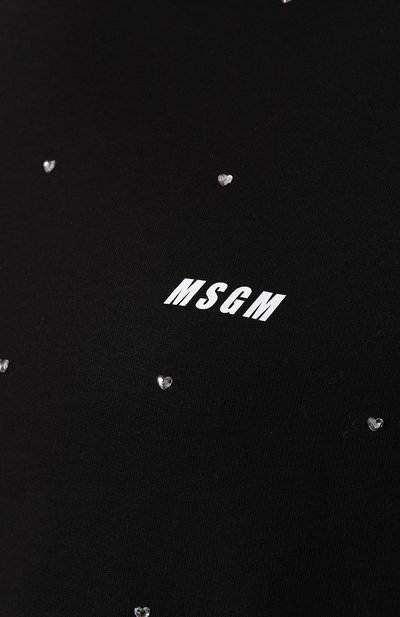 Хлопковый свитшот MSGM, арт. 2742MDM277 195799, фото 5