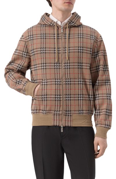 Хлопковая толстовка BURBERRY, арт. 8102881, фото 3