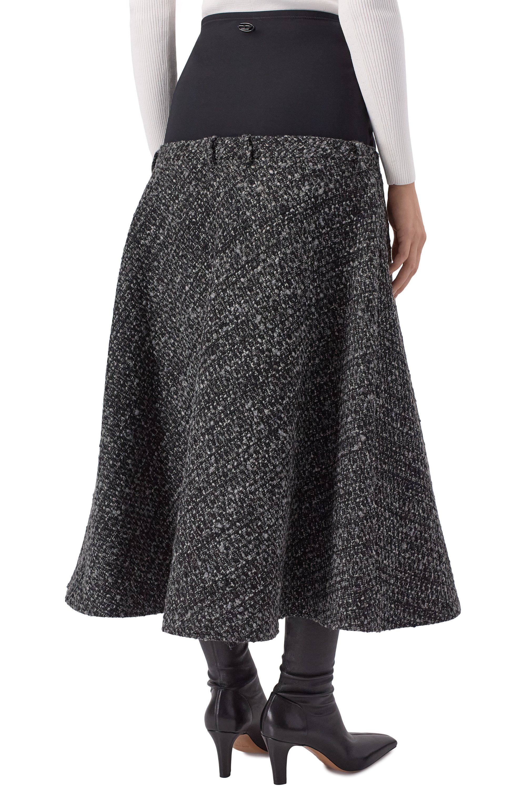 Твидовая юбка DIESEL, арт. A20621/0EPCS, фото 4