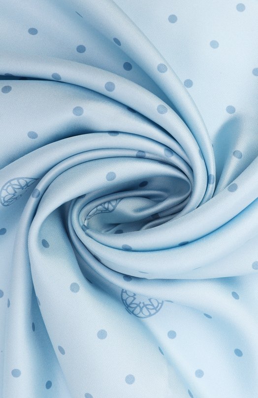 Шелковый платок Elie Saab 710010141 Голубой  710010141 Фото 3