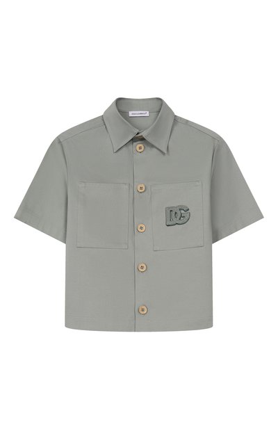 Хлопковая рубашка DOLCE & GABBANA, арт. L44S68/FUFKA