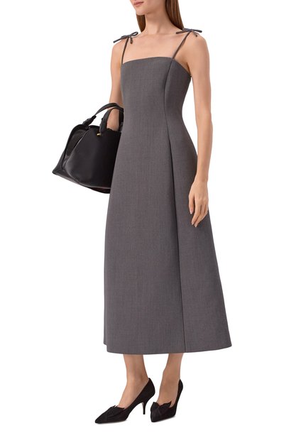 Замшевые туфли bow FERRAGAMO, арт. 01K026/785007, фото 3