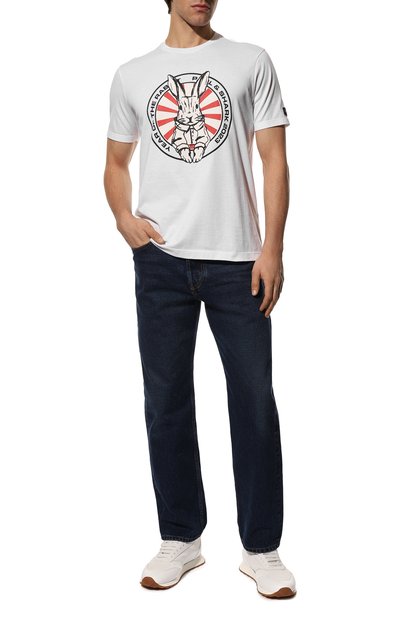 Хлопковая футболка PAUL&SHARK, арт. 23411499/C00/3XL-6XL, фото 2