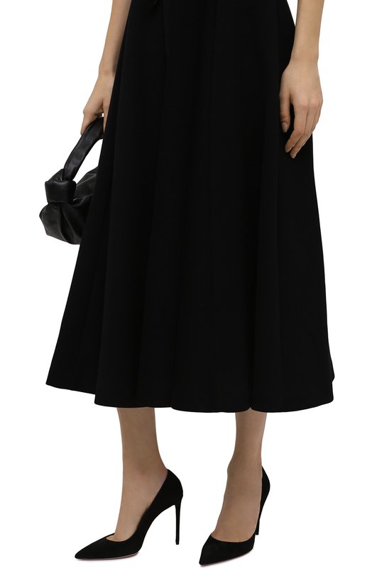 Замшевые туфли Purist 105 Aquazzura PURHIGP1-SUE-000 Чёрный  PURHIGP1-SUE-000 Фото 3