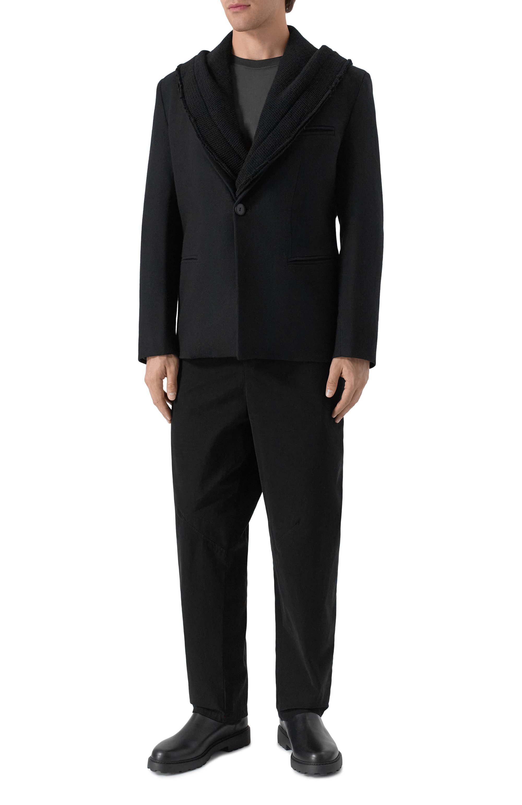 Пиджак из шерсти и вискозы ANDREA YA'AQOV, арт. 25M0RC38/W00L CASHMERE, фото 2