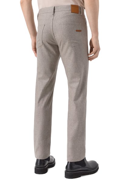 Шерстяные брюки ZEGNA, арт. CITYL/UEL41A8, фото 4