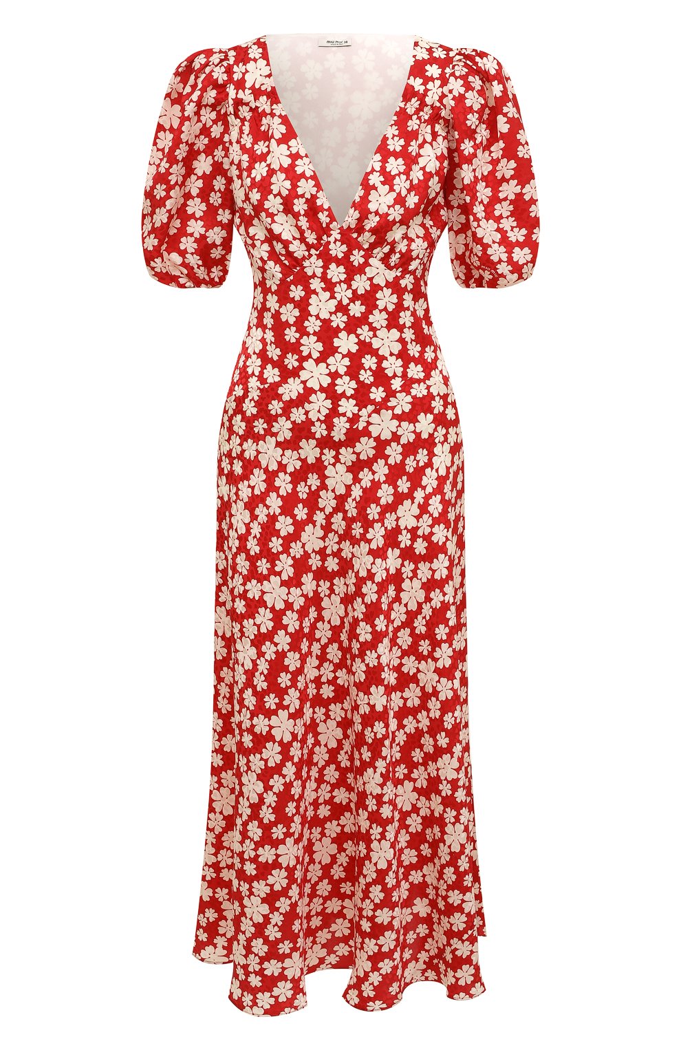 Шелковое платье MIU MIU, арт. MF4530-10LD-F057S, фото 1