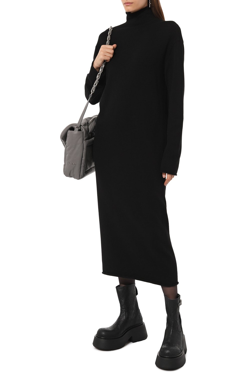 Кожаные ботинки stripy VIC MATIE, арт. 1F2166D_D30F040101, фото 2