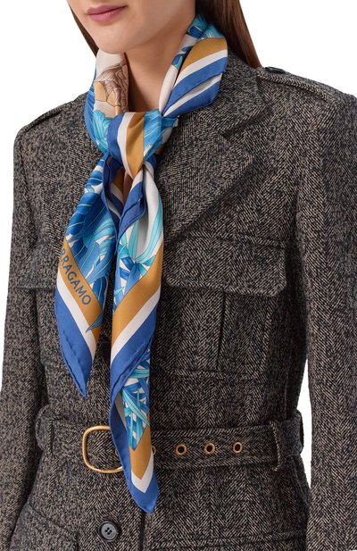 Женский шелковый платок FERRAGAMO, арт. 310233/790