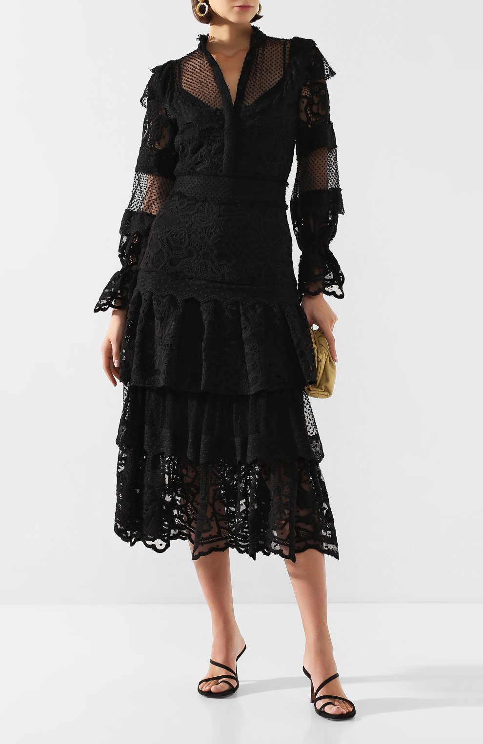 Юбка-миди Alexis цвет черный купить в ЦУМ OUTLET, арт. A4190907-5787