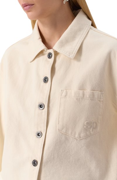 Джинсовая рубашка SELF-PORTRAIT, арт. SS25814TC, фото 5