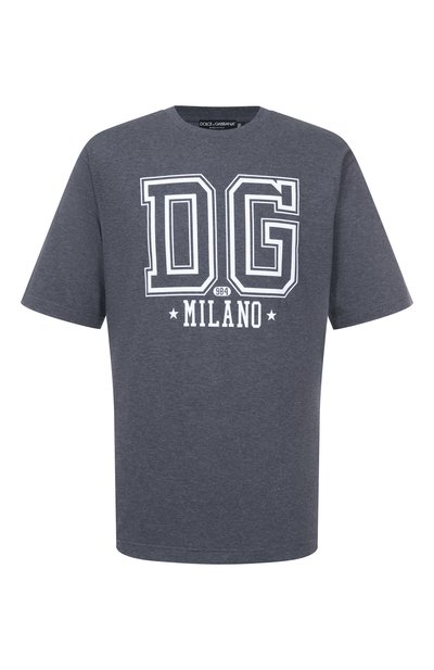 Мужская хлопковая футболка DOLCE & GABBANA, арт. G8PN9T/G7PLQ