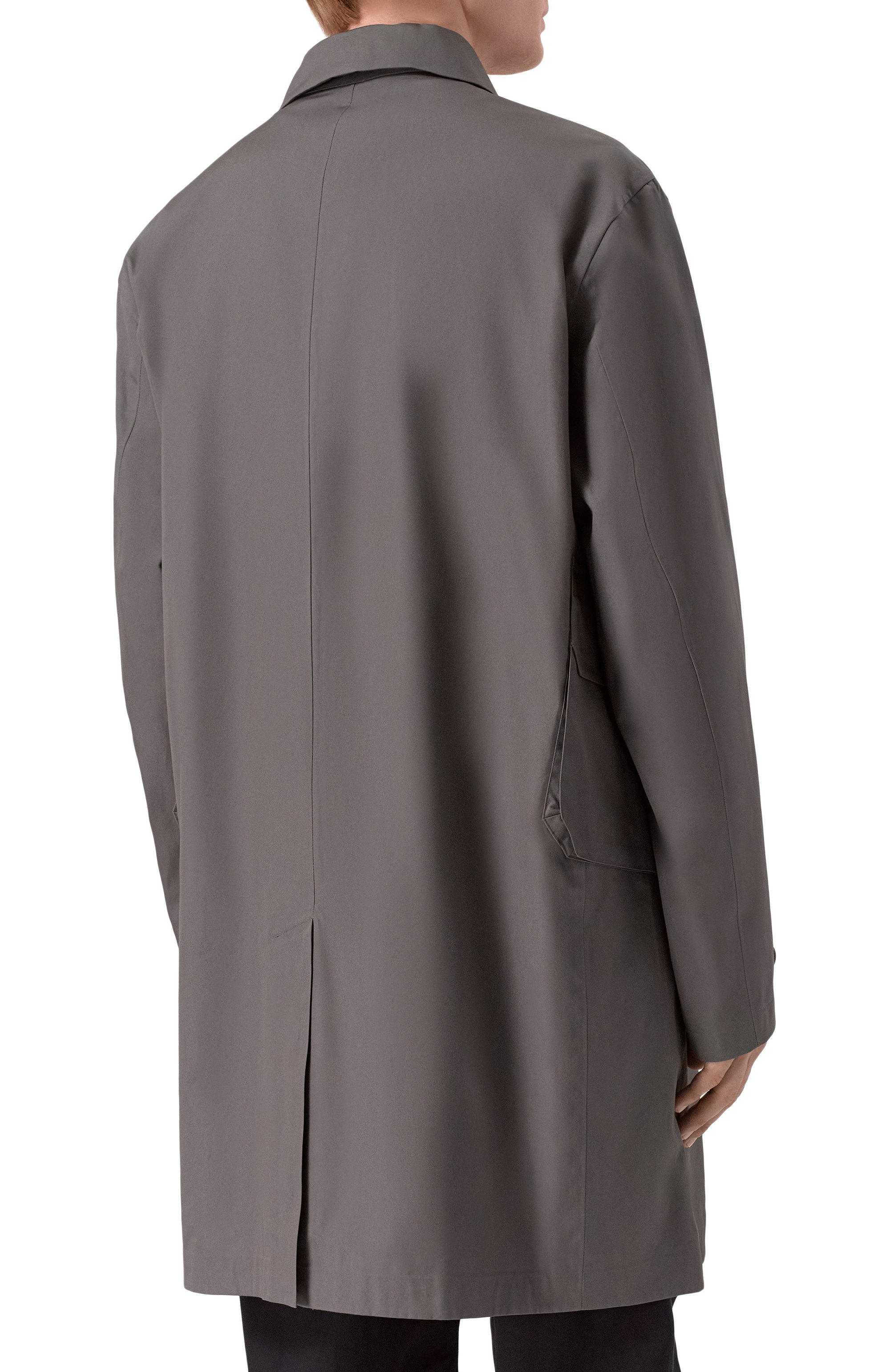 Хлопковый плащ C.P. COMPANY темно-серого цвета по цене 99250 руб., арт. 20CL0W004A/110542A, фото 4 Хлопковый плащ C.P. COMPANY, арт. 20CL0W004A/110542A, фото 4