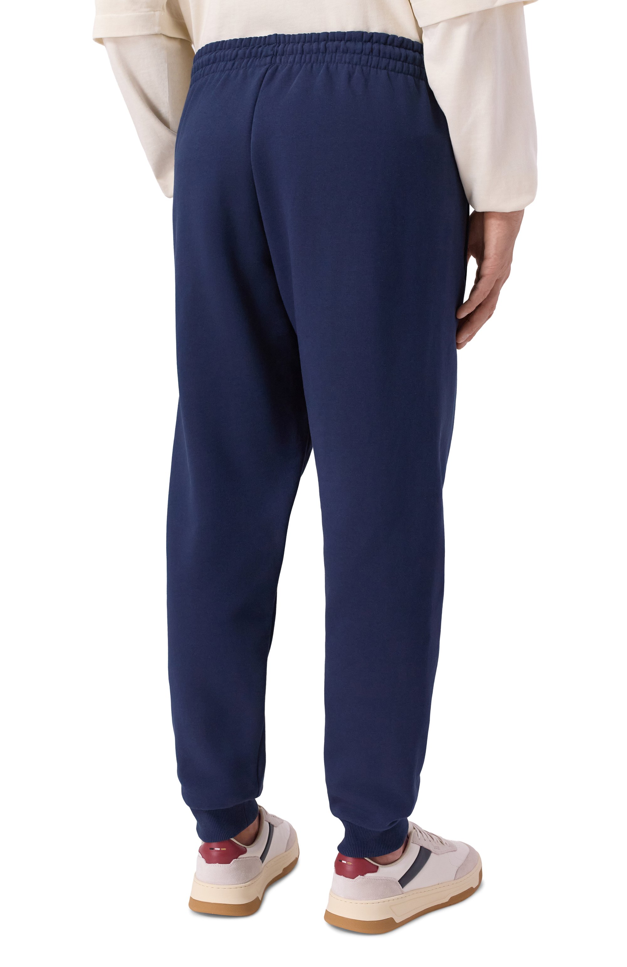 Хлопковые джоггеры BOGNER FIRE+ICE темно-синего цвета по цене 24200 руб., арт. 14407240, фото 4 Хлопковые джоггеры BOGNER FIRE+ICE, арт. 14407240, фото 4