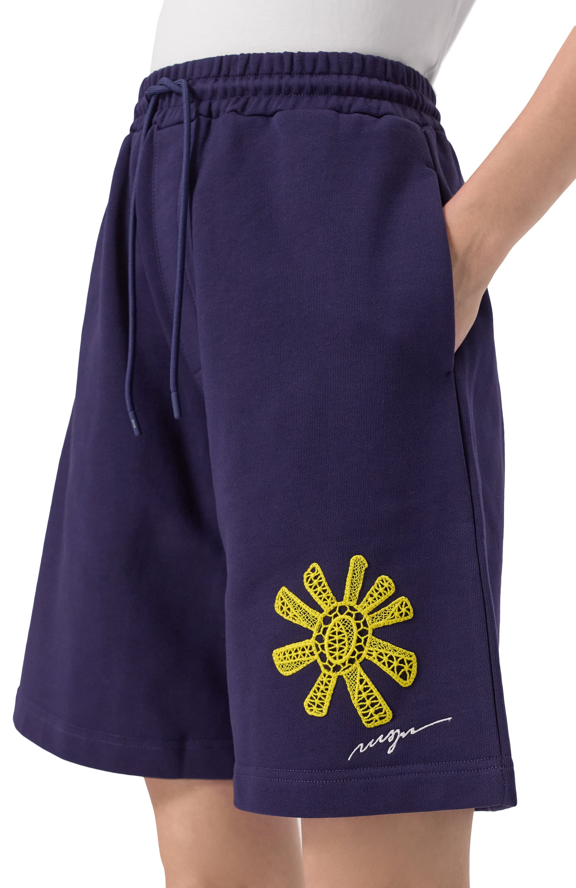 Хлопковые шорты MSGM, арт. 3841MDB75/257000, фото 5