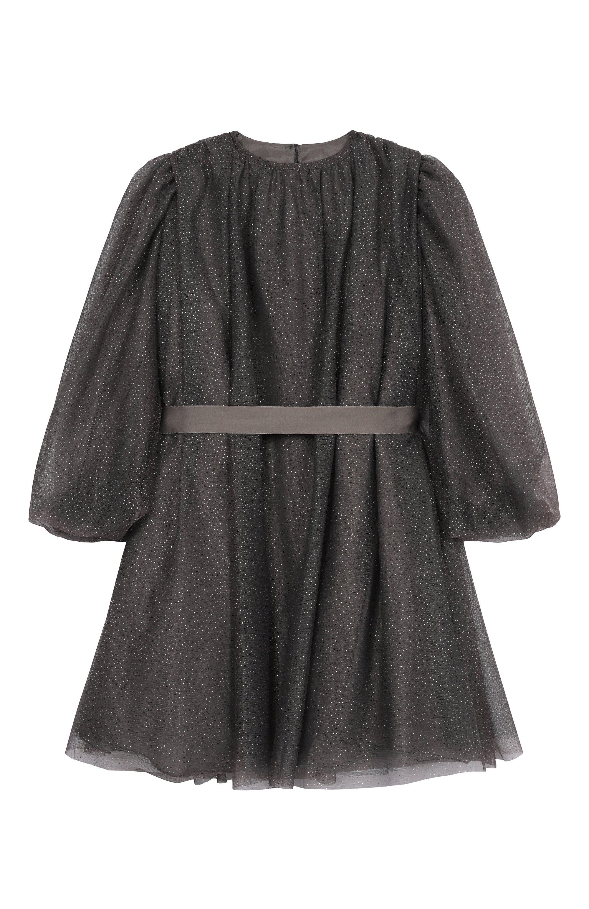 Платье IL GUFO серого цвета по цене 55950 руб., арт. A25GVL0022H4003/10-14, фото 1 Платье IL GUFO, арт. A25GVL0022H4003/10-14, фото 1