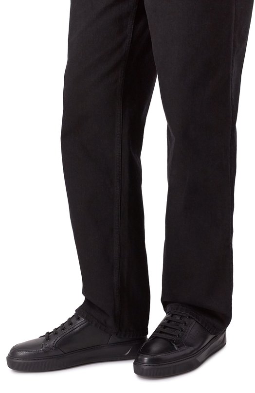 Кожаные кеды Zilli H0255AM1945VZBA02 Чёрный  H0255AM1945VZBA02 Фото 3