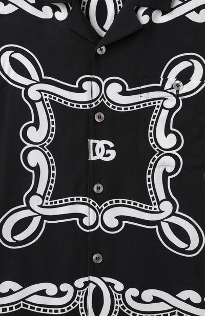 Рубашка из вискозы DOLCE & GABBANA, арт. L43S81/FP8F7/8-14, фото 3