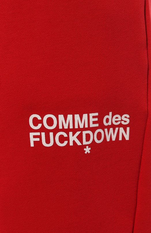 фото Хлопковые джоггеры comme des fuckdown