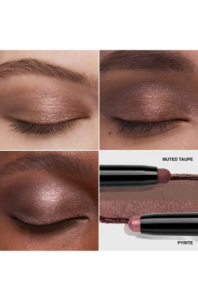 Двусторонние тени-карандаш, оттенок pyrite shimmer / muted taupe matte (1,6g) BOBBI BROWN цвета по цене 6200 руб., арт. H6DK-01, фото 3 Двусторонние тени-карандаш, оттенок pyrite shimmer / muted taupe matte (1,6g) BOBBI BROWN, арт. H6DK-01, фото 3
