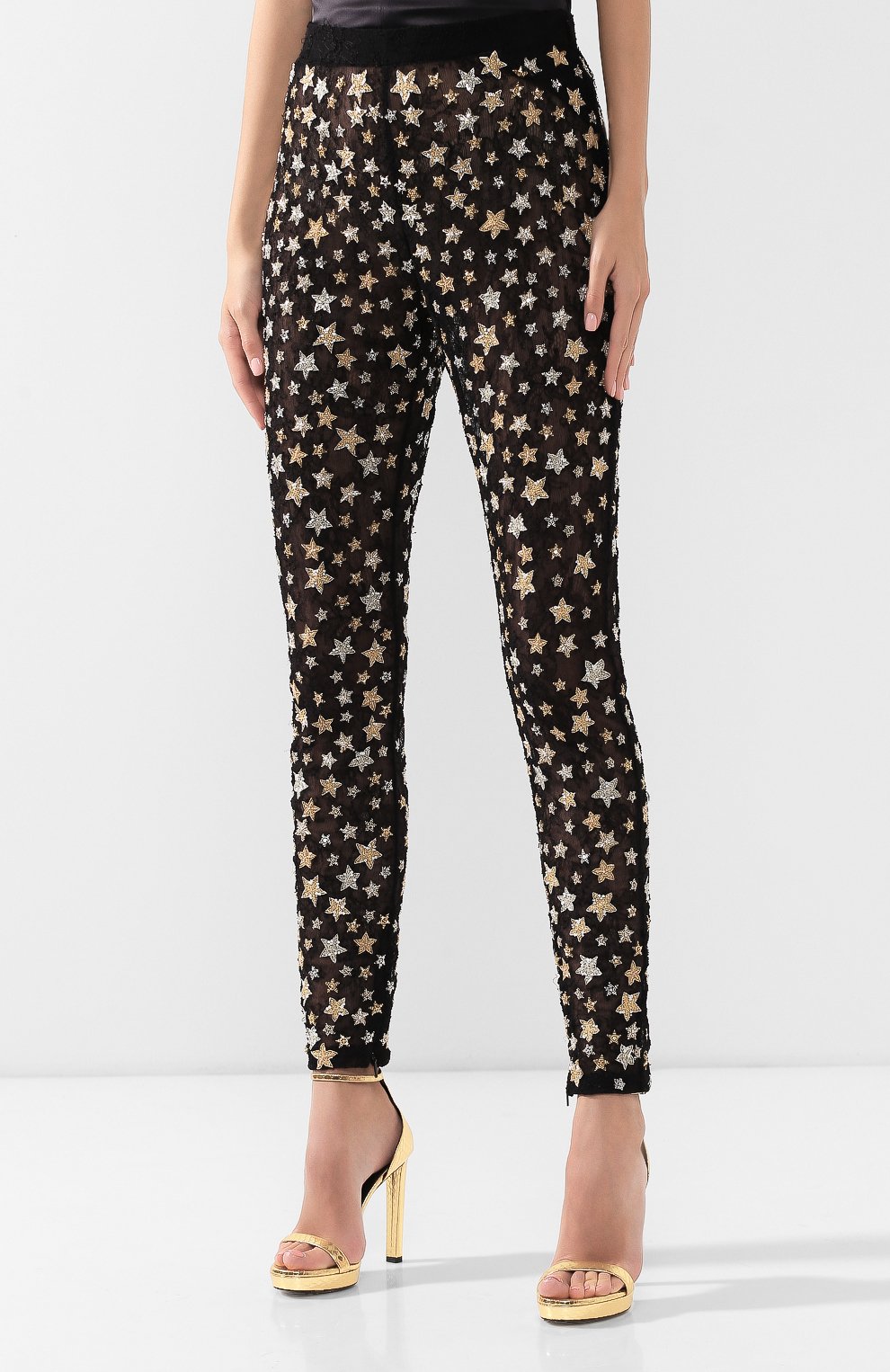 Легинсы SAINT LAURENT, арт. 568980/Y477R, фото 3