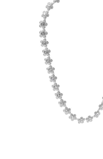 Колье ariana grande x swarovsky SWAROVSKI серебряного цвета по цене 43100 руб., арт. 5749179, фото 3 Колье ariana grande x swarovsky SWAROVSKI, арт. 5749179, фото 3
