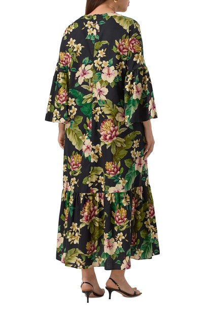 Хлопковое платье MARINA RINALDI, арт. MEDE0LA, фото 4