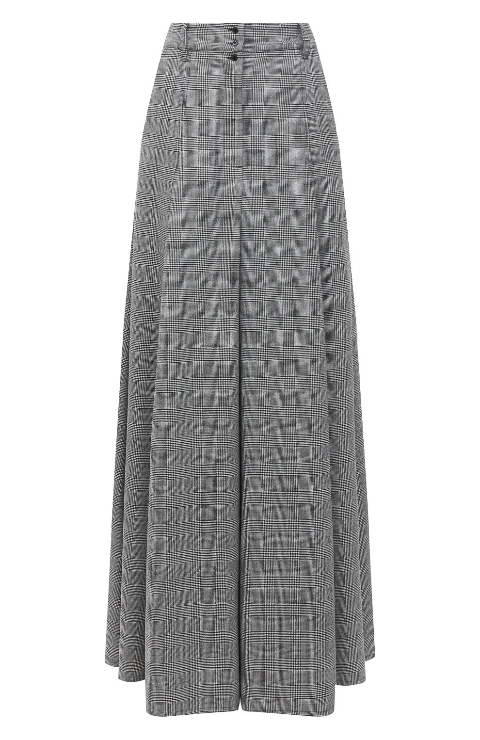 Шерстяная юбка VETEMENTS, арт. WAH21SK111 1205/BLACK/WHITE CHECK, фото 1