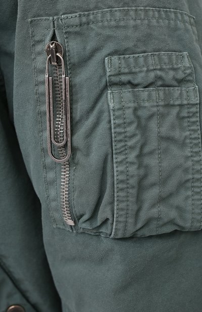 Хлопковый бомбер OFF-WHITE, арт. 0MEH028R21FAB001, фото 5