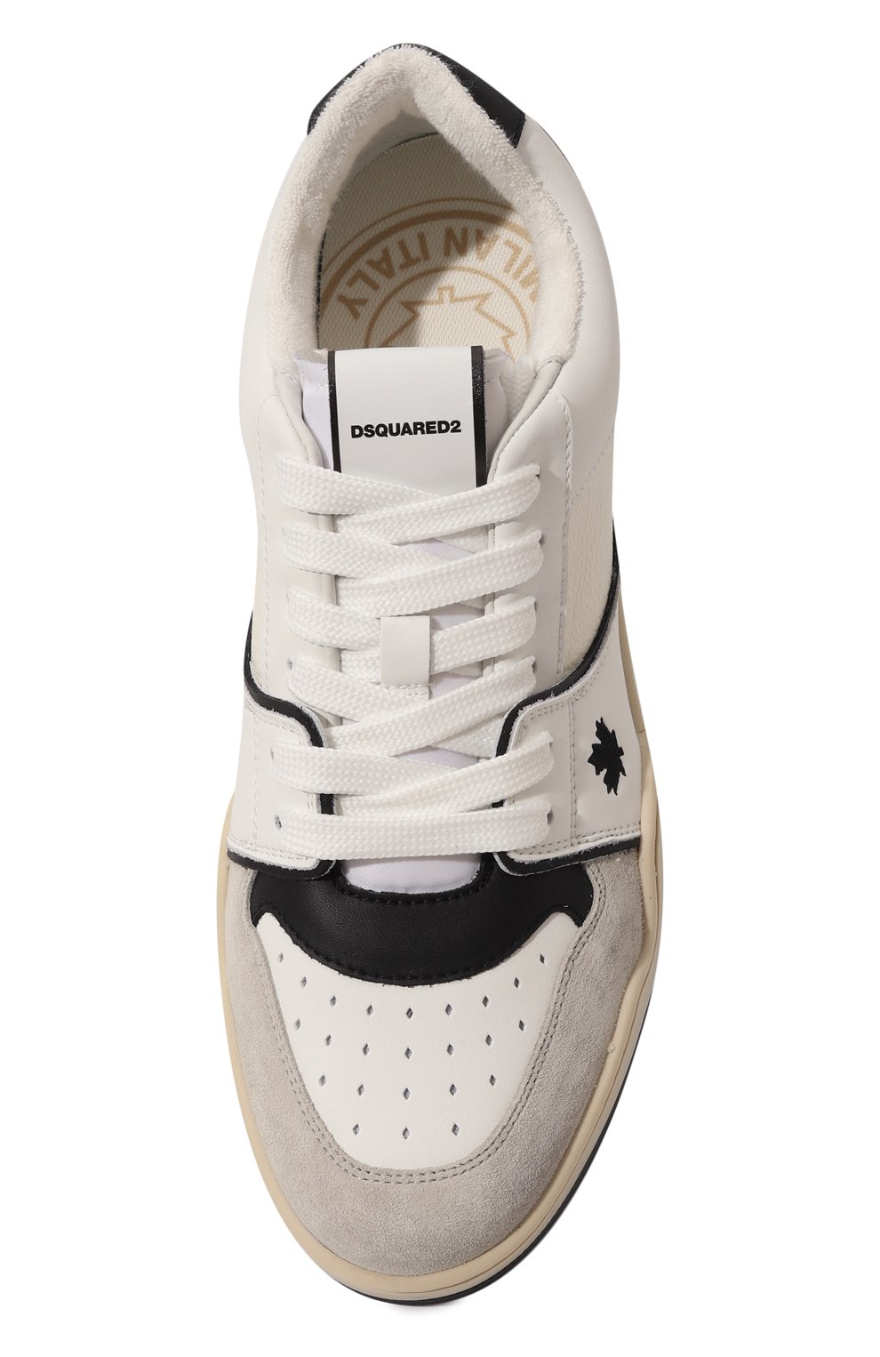 Комбинированные кеды spiker DSQUARED2, арт. SNM0315/01607269, фото 6