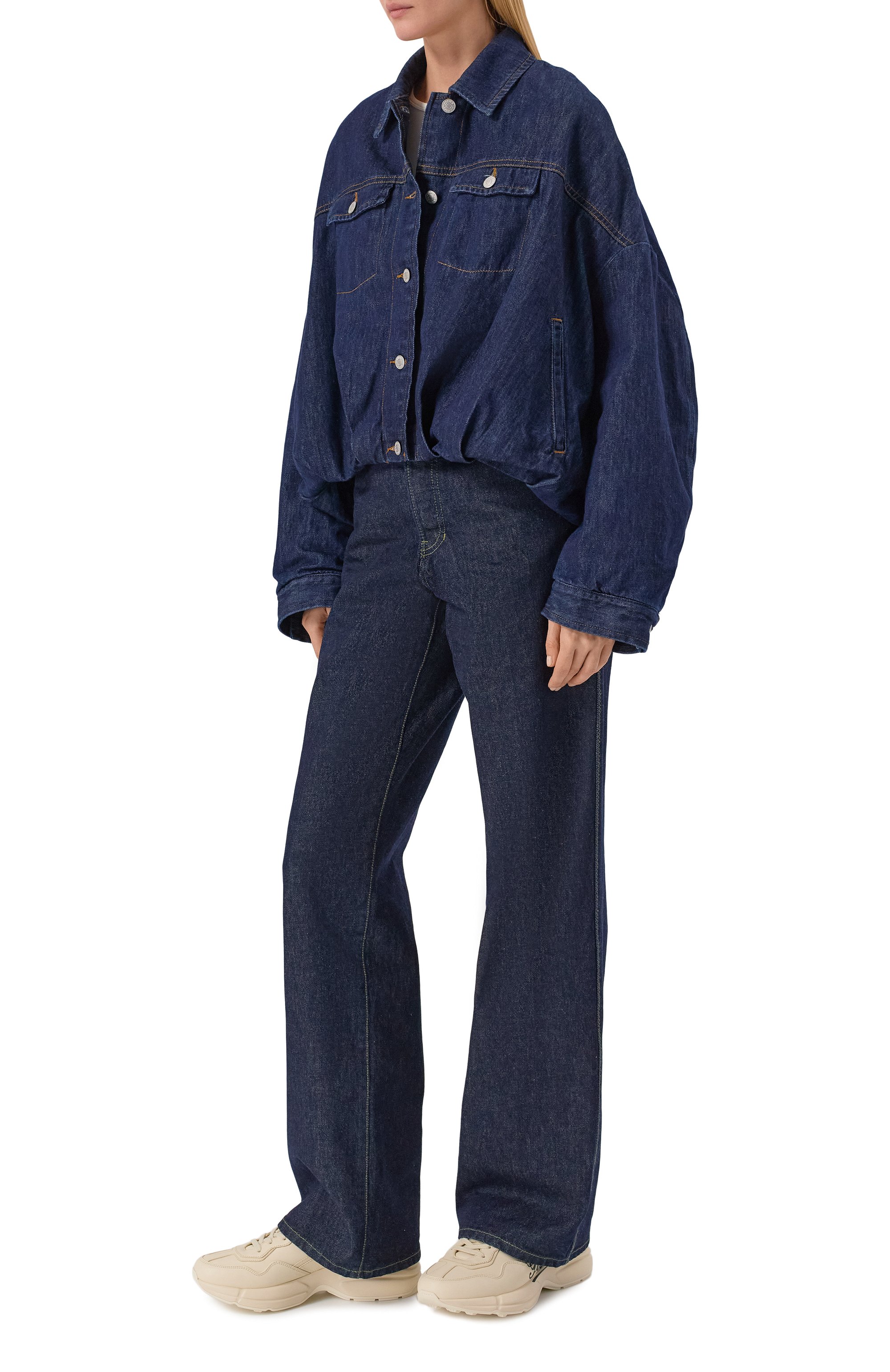 Кожаные кроссовки rhyton GUCCI, арт. 817482/UPG00, фото 3