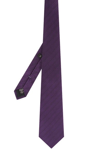 Шелковый галстук с узором ZEGNA, арт. Z3W05/1XW, фото 2